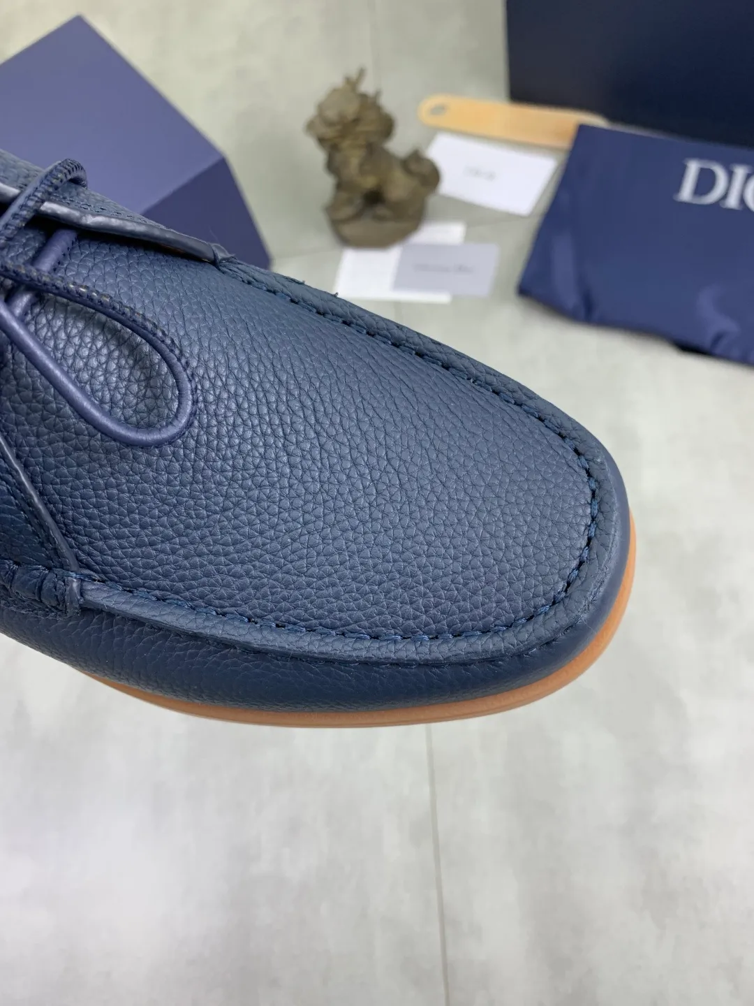Men's Men's Shoes 💰P580 New Niuli💰High Version 💎💎💎Dior Original! Top Italian purchasing agent! Men's high-top business casual leather shoes, original imported calfskin upper, oiled edges, ultimate texture, gentleman style, imported cowhide lining inside, top-quality original Italian rubber outsole, first-class workmanship, top quality! Size: 39-44 (45 customized)